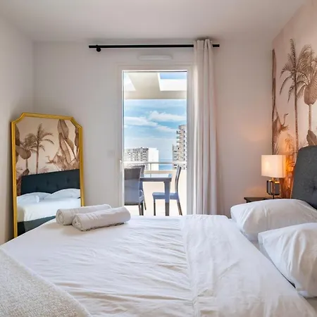 شقة 5mn Monaco - Terrasse Vue - Parking - Be *
