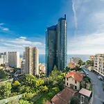 5mn Monaco - Terrasse Vue - Parking - Be Lägenhet Beausoleil