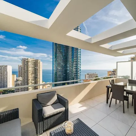 Lägenhet 5mn Monaco - Terrasse Vue - Parking - Be