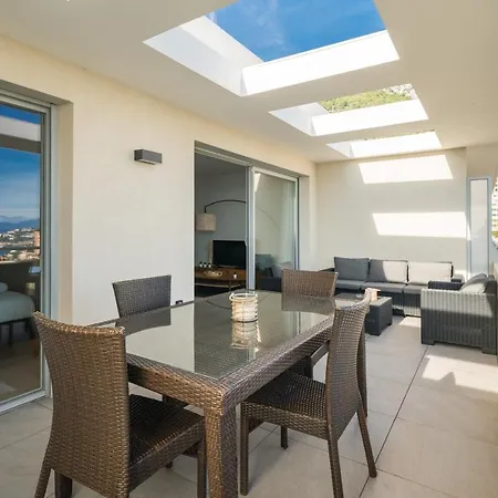 Appartement 5mn Monaco - Terrasse Vue - Parking - Be
