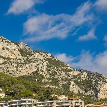 5mn Monaco - Terrasse Vue - Parking - Be Lägenhet Beausoleil